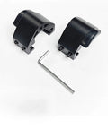 Sliding Barn Door Hardware Black Carbon Steel Door Stopper With One Track Bypass Options Easy Install Quiet Smooth Glide