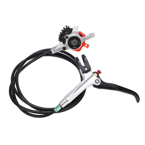 Rock Solid Dual Piston Mechanical Disc Brake Kit For Mountain And Road Bikes Delivers Killer Stopping Power Smooth aluminum alloy calipers with cable.