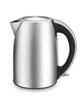 Stainless Steel Electric Kettle 1.7 Liter Cordless Design With 1500 Watt Power For Fast Boiling Tea Coffee And Hot Chocolate Auto Shutoff Safety Feature Stay Cool Nonslip Handle Removable Filter Easy To Clean Kitchen Essential.