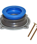 Perfect Seal Toilet Wax Ring With Bolts No Mess Installation Repositionable Toilet Seal Delivers A Stronger Leak Proof Fit