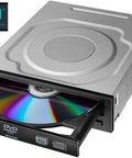 24x Dual Layer SATA DVD RW Optical Drive For Desktop And Laptop With DVDR DVDRW DL DVD CD-R CD-RW Support Fast Data Backup And Easy Software Install Reliable Performance For Home Media And PC Upgrades, with SATA cable and screws
