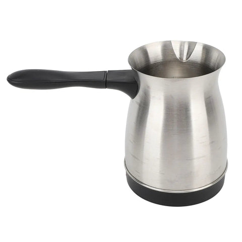 110V Electric Turkish Coffee Pot With 600ML Stainless Steel Build For Home Use Make Rich Bold Turkish Coffee Fast Brew Dope Durable Kettle