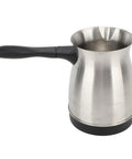 600W Stainless Steel Turkish Coffee Maker Kettle With Ergonomic Handle All In One Electric Tea And Milk Heater, Even Heating, 110V US Plug