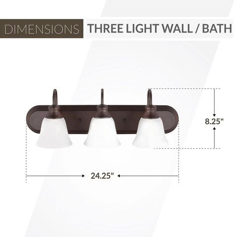 Windgate Two Sleek Chrome Vanity Light Fixture For Your Wall And Bath With Alabaster Glass Shades Energy Star Qualified.