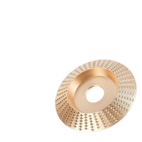 Close-up of woodworking wheel from Three Pack Woodworking Carving Wheels With 22mm Bore Abrasive Sanding Discs