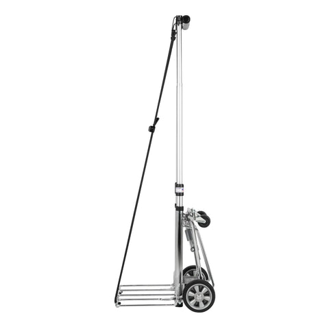 Remin Kart A Bag Tri Kart Heavy Duty Utility Cart with telescopic handle and steel frame profile view
