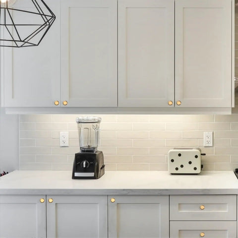Heavy Duty Champagne Bronze Cabinet Knobs And Drawer Pulls 10 Pack No Drama Solid Metal Hardware For Kitchen Cupboards and Dressers With A Slick Smooth Finish Built Tough For The Long Haul on cabinetry.