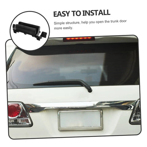 Straight Swap Rear Trunk Door Handle Replacement Built For Zero Sweat Install And Tough Plastic Construction That Drops Right On Your Ride Providing Dependable Auto Hatch Latch Action Always