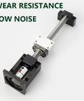Rock Solid Bk12 Bk15 Bk20 Ball Screw Support Bracket For C5 C7 SFU Threaded Shaft CNC Machinery showing wear-resistant design.