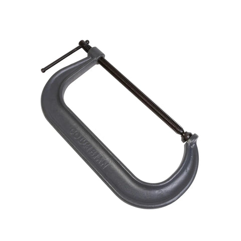Columbian C Clamp with 12 Inch Opening and Six and a Quarter Inch Throat Delivers 9300 Lbs Clamping Force Drop Forged Design