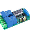 Beefy 30A 12V Multi Function Motor Controller With Metal Housing For Robotics And Automation Six Modes Low Standby Current About Seven Milliamp Custom Delay Settings High Reliability Easy Integration For DIY Projects, PCB relay module