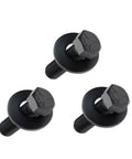 Blade Bolt And Washer Kit For Lawn Mower Decks 30 Inch TimeMaster Recycler Replacement Parts 260671 3290465 Fits Toro Exmark Quest Zero Turn Commercial 30 Walk Behind Series, 3 black bolts