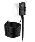 Heavy Duty Weatherproof Outdoor Power Stake With 50 Ft Extension Cord Six Sturdy Outlets Built To Handle The Grind For Christmas Lights And Backyard Projects Dead Simple Yard Power Setup, showing six outlets and 50 ft cord.