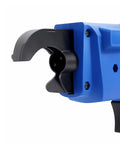 Close-up of Heavy-Duty Automatic Rebar Tying Machine 8-34mm Rechargeable Electric Steel Rod Binding Gun showing hook detail.