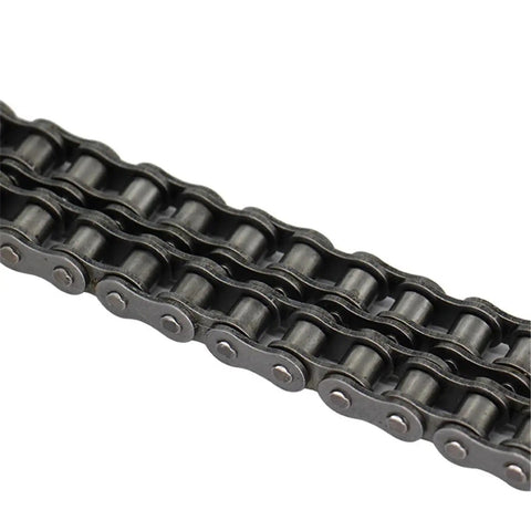 Top Grade 1.5M Duplex Roller Chain Industrial Drive System With Half Buckle for conveyor jobs and heavy-duty transmission.
