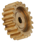 Beefy Brass Servo Gear 25 Tooth Spline MOD 0.8 For RC Models And Robotics With 16mm Pitch Diameter And 17.6mm Outer Diameter Durable Mechanical Repair Part For Quick Fit close-up