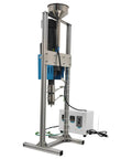 No Stress Single Screw Extruder For 3D Printer Filament Making Smooth Operator Feeding PLA PCL ABS PETG TPU And TPE With Zero Snags Features a stand-mounted design.