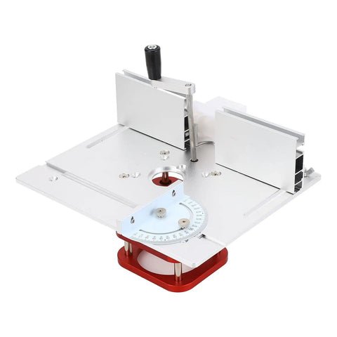 Rock Solid Manual Router Table System With 51Mm Lifting Stroke Fits 64 66Mm Motors, aluminum surface for smooth cuts.