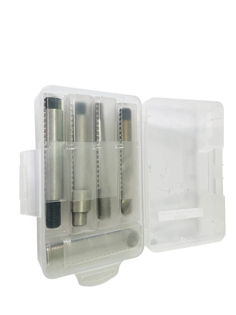 M14x1.5 Thread Repair Kit With 9.4mm Insert For Damaged Auto Part Threads shown in a clear plastic case