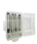 M10 Spark Plug Repair Kit For Motorcycle UTV ATV And Snowmobile, Short Tooling Set With 12.7mm Inserts in a plastic case