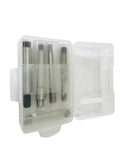 M14 X 1.25 Spark Plug Repair Kit With 17mm Insert Length shown in clear case with tools for motorcycles and engines