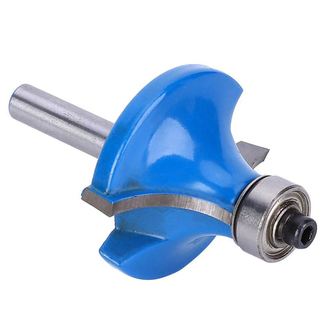 Pro 1/4 Inch Shank Round Over Router Bit Yg8 Alloy Milling Cutter For Wood Trimming Smooth Rounded Corners On MDF Plywood Solid Board Super Durable Tool