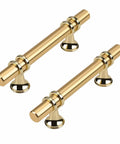 Gold Cabinet Handles 10 Pack Brushed Brass Pulls For Kitchen Cabinets And Dresser Drawers Champagne Gold Pull Hardware