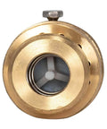 Front view of Three Quarter Inch FHT To Three Quarter Inch MHT Hose Bibb Anti Siphon Vacuum Breaker Brass Plumbing Fitting