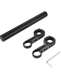 Dope Space Saver Bike Handlebar Extender Double Bar Mount For 25.4mm To 31.8mm Bars Carbon Fiber Mount With Aluminum Bracket components
