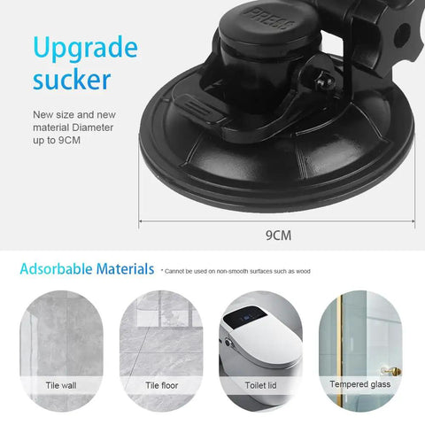 45mm Stroke Reciprocating Linear Actuator Kit With Variable Speed 30 To 270 RPM Telescopic Motor Complete With Suction Cup Base And US Power Adapter For DIY Automation Woodworking Crafts, 9cm suction cup base
