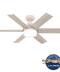 44 Inch Indoor Ceiling Fan With Led Light And Remote Control For Quiet Operation Energy Efficient Led Lighting 6 Blades Standard Mount Ideal For Bedroom Living Room Kitchen Blush Pink Finish
