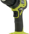 18V Cordless 1/2 Inch Drill Driver Bare Tool P215 Renewed with 2 Speed Gearbox, Keyless Chuck, Auto Spindle Lock, Black and Yellow