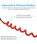 10 Gauge Silicone Wire Kit With 7 Color Options 25 Ft Per Color Ultra Flexible 10 AWG Stranded Tinned Copper Wire