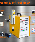Portable EDM Broken Tap Remover 3000W 110V SFX4000B with ammeter, voltmeter, and touch screen panel for M2 to M48 taps.
