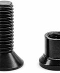 Top Shelf Keymod Screw And Nut Replacement Set Featuring Solid Steel Fasteners For Quick Rail Modifications On Tactical Mounts And Handguards Built Like A Tank; shows screw and nut with dimensions.
