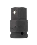 3/4 Inch Female To 1 Inch Male Impact Drive Adapter With Steel Ball Chrome Molybdenum Steel 3/4F X 1M ANSI Standard Heavy Duty Tool