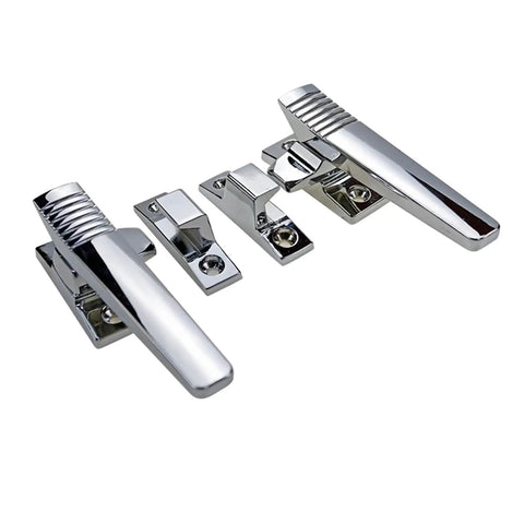Durable Zinc Alloy Handle Lock For Kitchen Cabinets And Cabinet Hardware Upgrades Left Orientation 1 Piece Smooth Latch Action