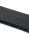 K060824 Micro V Serpentine Drive Belt Replacement for Cars and Trucks Heavy Duty, close-up view showing ribbed texture