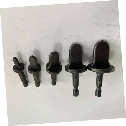 5 Piece HVAC Tube Expander Kit With Pro Flaring Tool And Swaging Bits For Tube Flaring Made Of Bearing Steel Rugged And Easy To Use