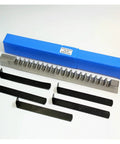 Push Type Keyway Broach Set 16mm and 18mm High Speed Steel Cutting Tool for CNC Router and Lathe Includes Five Eighths Inch and Three Quarter Inch