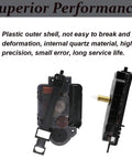 DIY Dope Quartz Clock Movement Kit with pendulum mechanism and side view for replacement parts and repairs.