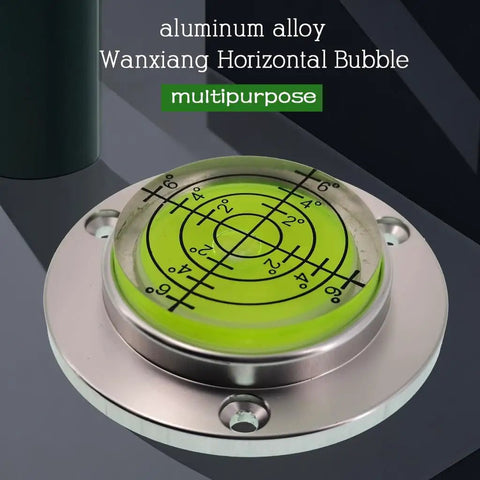 Aluminum Alloy Universal Level Tool With Magnetic Base And Water Bead Bubble Level featuring clear markings and multipurpose use.