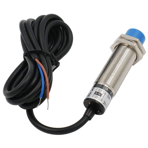 Capacitive Proximity Sensor Switch 1 To 10 mm Detect Range For Metal Objects With AC 90 To 250V Supply NO Output 18 mm Cylinder Head 200mA LJC18A3 B J EZ No Fuss Easy Install