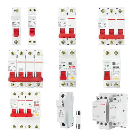 Heavy Duty Mini Circuit Breaker Serving Up Rock Solid Overload Tracking And Quick Short Circuit Shutoff Slick Din Rail Mount Design.