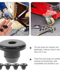 5 Piece Rubber Hydraulic Filler Plugs Set For 5 Sixteen Inch Holes Floor Oil Filler Bung And Automotive Jack Accessory Kit show