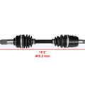 Honda Rancher 420 Front Left And Right Beefy Axle Set For Trx420Fm1 And Trx420Fm2 2014 2015 2016 4x4 Auto DCT ES EPS Heavy Duty Replacement Shafts Durable, 19.5 in (495.3 mm)