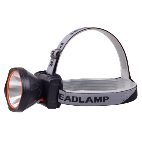 Ultra Bright LED Rechargeable Headlamp With Adjustable 0 To 45 Degree Beam See Up To 500 Yards Long Lasting Battery Hands Free