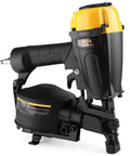 Coil Roofing Nailer 11 Gauge With Magnesium Housing Drives 7/8 To 1 3/4 Inch Full Head Nails In One Smooth Action tool