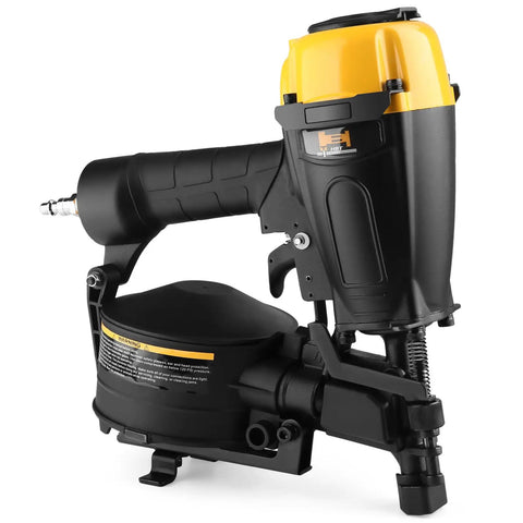 Coil Roofing Nailer 11 Gauge With Magnesium Housing Drives 7/8 To 1 3/4 Inch Full Head Nails In One Smooth Action tool
