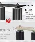 4 Inch Gate Roller Guide With L Bracket Universal Adjustable Heavy Duty Sliding Gate Rollers material comparison image